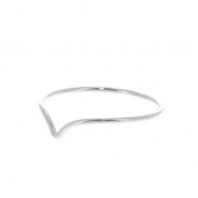 Bague chevron en Argent 925 Taille 54 x1