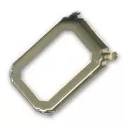 Serti griffe pour cabochon PureCrystal 4627 37x25,5 mm - Bronze