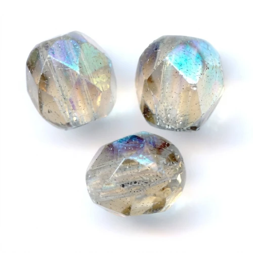 Facettes 6 mm Black Diamond AB x25