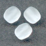 Facettes 6 mm Crystal Mat x25