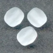 Facettes 6 mm Crystal Mat x25