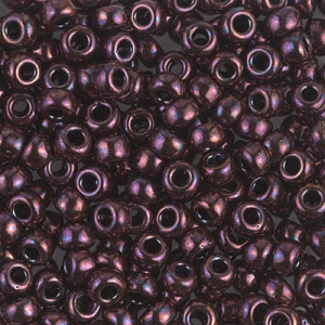 Rocaille Miyuki 8/0 460 - Dark Raspberry Metallic x8g