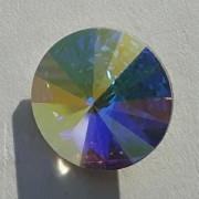 Cabochon PureCrystal 1122 Rivoli 14 mm Crystal AB  x1