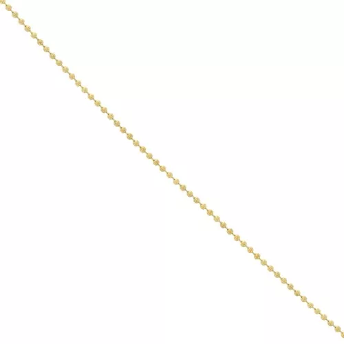 Chaîne maille boule 1.6 mm en Acier inoxydable 316L Doré x1m