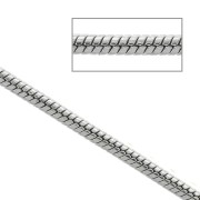 Chaîne maille serpentine 1.2 mm en Acier inoxydable x1m|raw }}