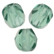 Facettes 4 mm Prairie Green x50