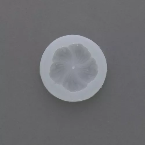 Moule silicone Fleur d'Hibiscus 58 mm pour résine d'inclusion x1
