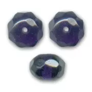 Donuts 9x6 mm Tanzanite x25