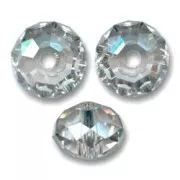 Ronde aplatie PureCrystal 5040 8 mm Black Diamond x1
