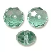 Perle ronde aplatie PureCrystal 5040 8 mm - Erinite x1