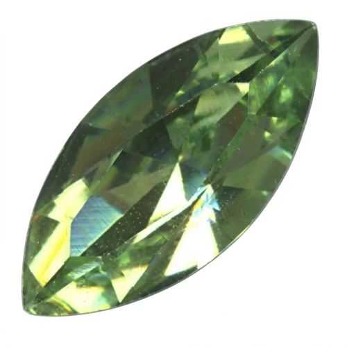 Navette PureCrystal 4228 10x5 mm Peridot