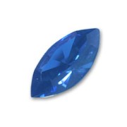 Navette PureCrystal 4228 10x5 mm Sapphire|raw }}