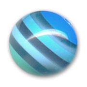 Ronde 20 mm feuilleté Bleu x1|raw }}