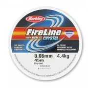 Fil Fireline - Tresse fusionnée 0.06 mm (2LB) Crystal x45 m