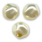 Perles baroques irrégulières nacrées 12 mm - Cream x10|raw }}