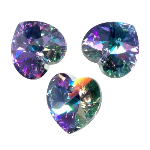 Coeur PureCrystal 6228 18x17.5 mm Crystal Vitrail Light x1
