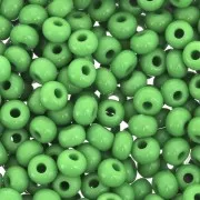 Perles rocailles Preciosa 7/0 3.5 mm - Opaque Green x20g