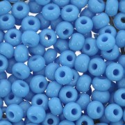 Perles rocailles Preciosa 7/0 3.5 mm - Opaque Turquoise x20g