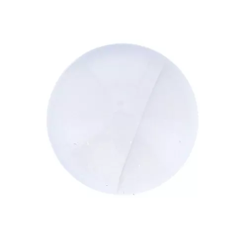 Cabochon rond 10 mm Agate Bleue x1