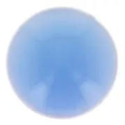 Cabochon rond 12 mm - Agate Bleue x1