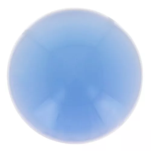 Cabochon rond 12 mm - Agate Bleue x1
