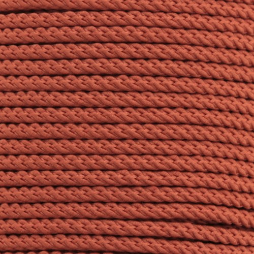 Cordon en polyester tressé 2 mm - Orange x1m