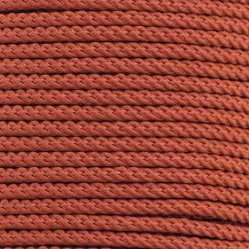 Cordon en polyester tressé 2 mm - Orange x1m