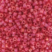 Miyuki Delica 11/0 DB0874 - Mat Opaque Red AB x8g