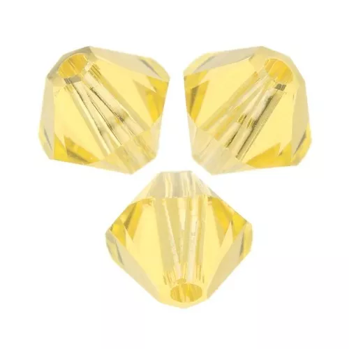 Toupies en cristal PureCrystal 5328 3 mm Light Topaz x50