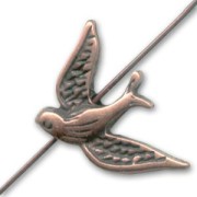 Colombe 20x14 mm cuivré vieilli x1|raw }}