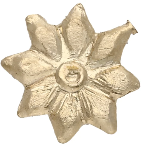 Élément fleur à coller 7.5 mm - Gold filled (or laminé)  x1