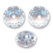 Ronde aplatie PureCrystal 5040 6 mm Crystal Moonlight x1