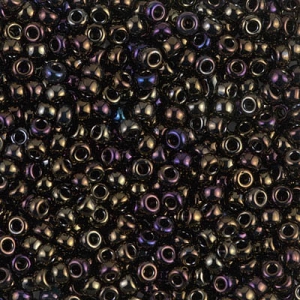 Rocaille Miyuki 15/0 458 - Brown Iris Metallic x8g
