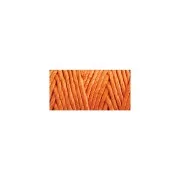 Bobine de 62 mètres de fil de chanvre Hemp Cord 1.1 mm Orange