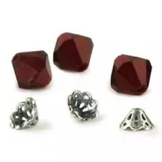 Coupelle pour toupie 6 mm en Argent 925 x1