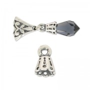 Coupelle avec anneau pour gouttes 6000 11 et 13 mm Argent 925 x1|raw }}