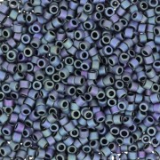 Miyuki Delica 11/0 DB1054 - Mat Metallic Plum Gold Iris x8g