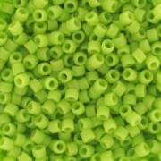 Miyuki Delica 11/0 DB0763 - Mat Opaque Chartreuse x8g