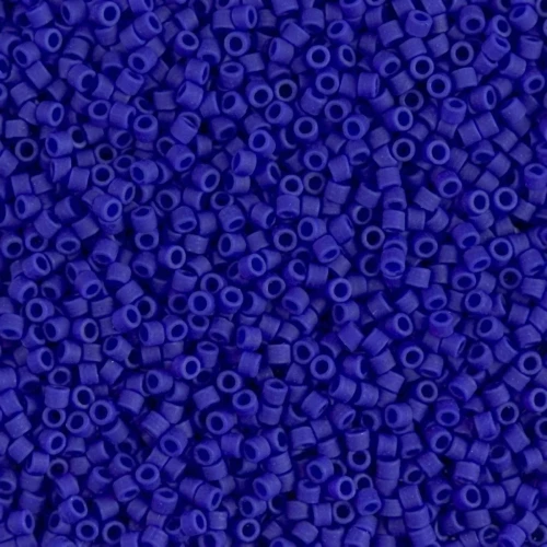 Miyuki Delica 11/0 DB0756 - Mat Opaque Cobalt x8g