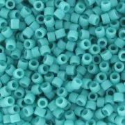 Miyuki Delica 11/0 DB0759 - Mat Opaque Turquoise Green x8g
