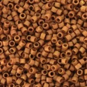 Miyuki Delica 11/0 DB0653 - Dyed Opaque Pumpkin x8g