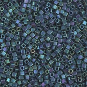 Cubes Miyuki 1.8 mm SB18-2064 - Blue Green Iris Met Mat x10g
