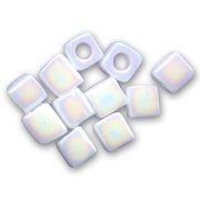 Cubes Miyuki 1.8 mm SB18-0471 - Opaque White AB x10g