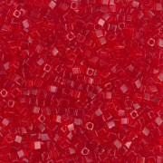 Cubes Miyuki 1.8 mm SB18-0140 - Tr Red Orange x10g