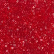 Cubes Miyuki 1.8 mm SB18-0140 - Tr Red Orange x10g
