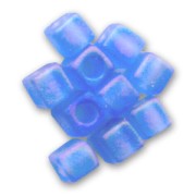Cubes Miyuki 1.8 mm SB18-0150FR - Tr Sapphire Mat AB x10g|raw }}