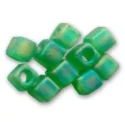 Cubes Miyuki 1.8 mm SB18-0146FR - Tr Green Mat AB x10g
