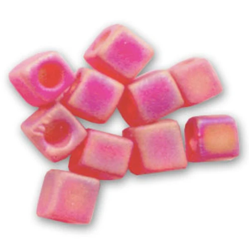 Cubes Miyuki 1.8 mm SB18-0140FR - Tr Red Orange Mat AB x10g