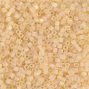 Cubes Miyuki 1.8 mm SB18-0132FR - Light Topaz Mat AB x10g