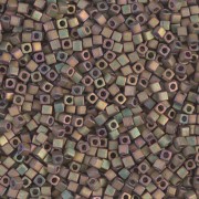 Cubes Miyuki 1.8 mm SB18-2035 - Khaki Iris Met Mat x10g